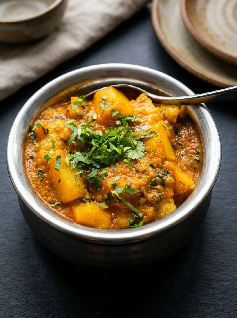 Aloo Curry at Indian Jewel, Prague