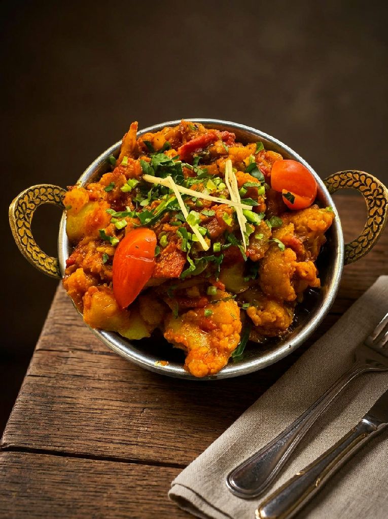 Aloo Gobi Masala at Indian Jewel, Prague