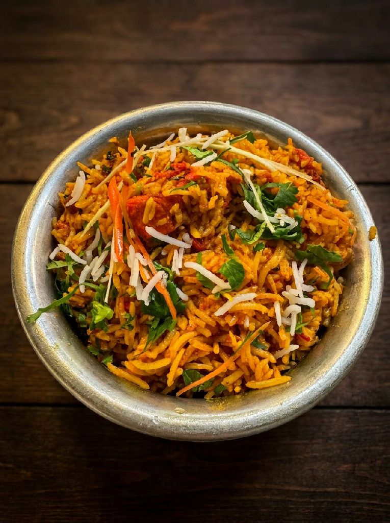 Chicken Biryani at Indian Jewel, Prague