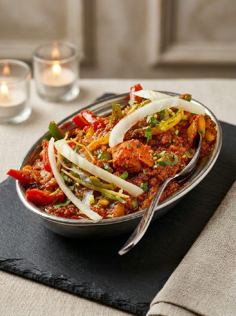 Chicken Jalfarezi at Indian Jewel, Prague