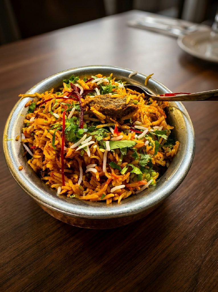 Lamb Biryani at Indian Jewel, Prague