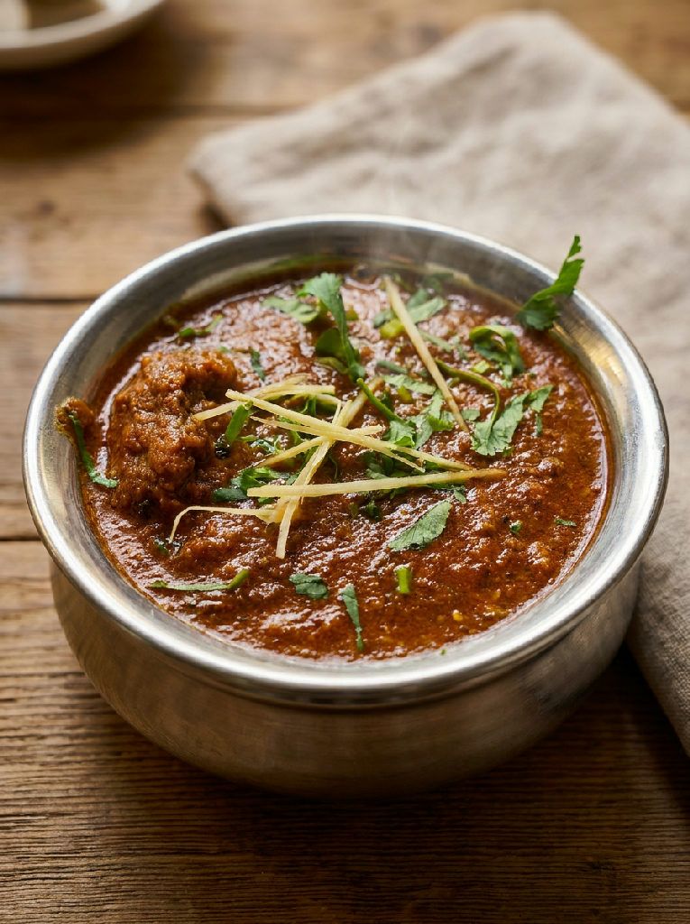 Lamb Rogan Josh at Indian Jewel, Prague