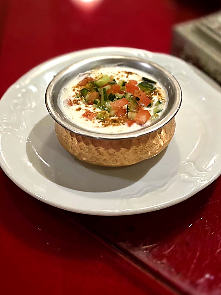 Raita at Indian Jewel, Prague