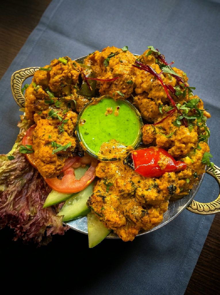 Tandoori Cauliflower at Indian Jewel, Prague