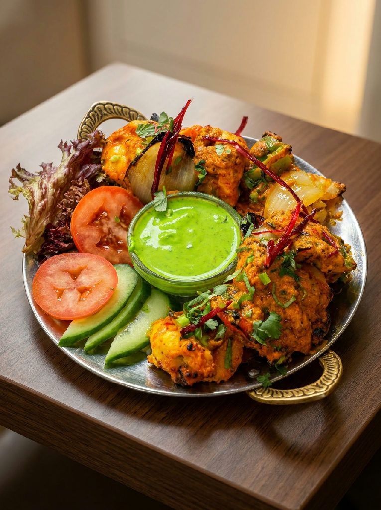 Tandoori Prawns at Indian Jewel, Prague