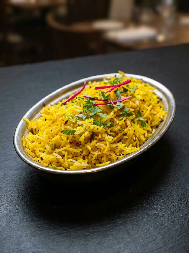 Zafrani Pullao at Indian Jewel, Prague